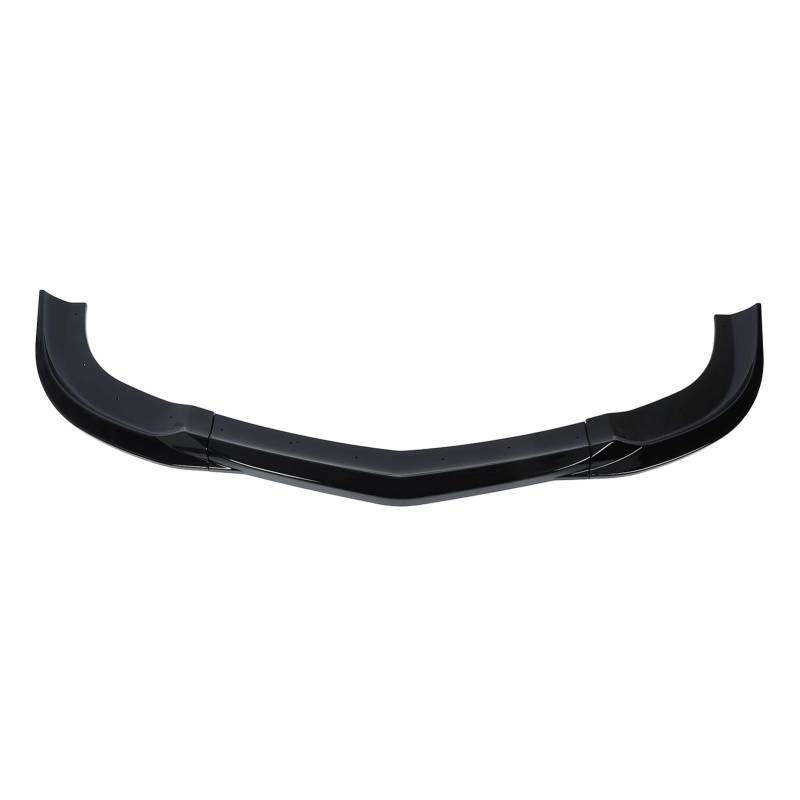 3pcs Vordere Stoßfänger Lippenspoiler Splitter Sporty Look Front Lip Spoiler Splitter Protektor für C-Klasse W204 Pre-Facelift C63 AMG 2007 Bis 2010 Spoiler (glänzend schwarz) von KIMISS
