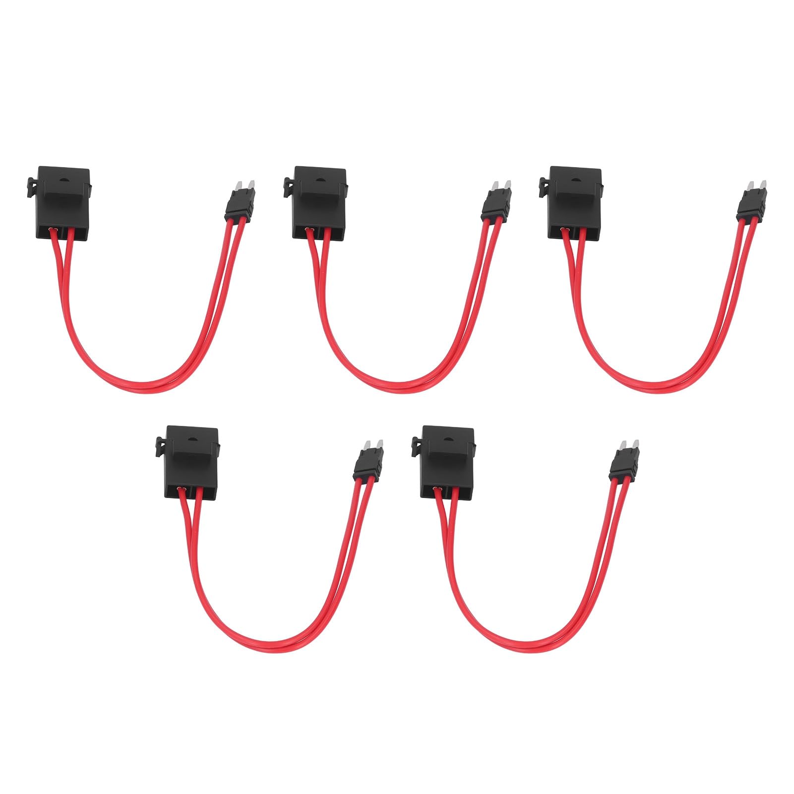 5 Stück Auto-Sicherung, 32 V AC, Kleine Verlängerung für Fahrzeug-Geldautomaten, 20 A, 16 AWG, mit 5 Sicherungen, ACK S 10,9 Mm Halter, 16 AWG, Zerstörungsfrei, Beleuchtungs- und 5 Stück Auto-Sicherung, 32 V AC, Kleine Verlängerung für Fahrzeug-Geldautomaten, 20 A, 16 AWG, mit 5 Sicherungen, ACK S 10,9 Mm Halter, 16 AWG, Zerstörungsfrei, Beleuchtungs- und von KIMISS