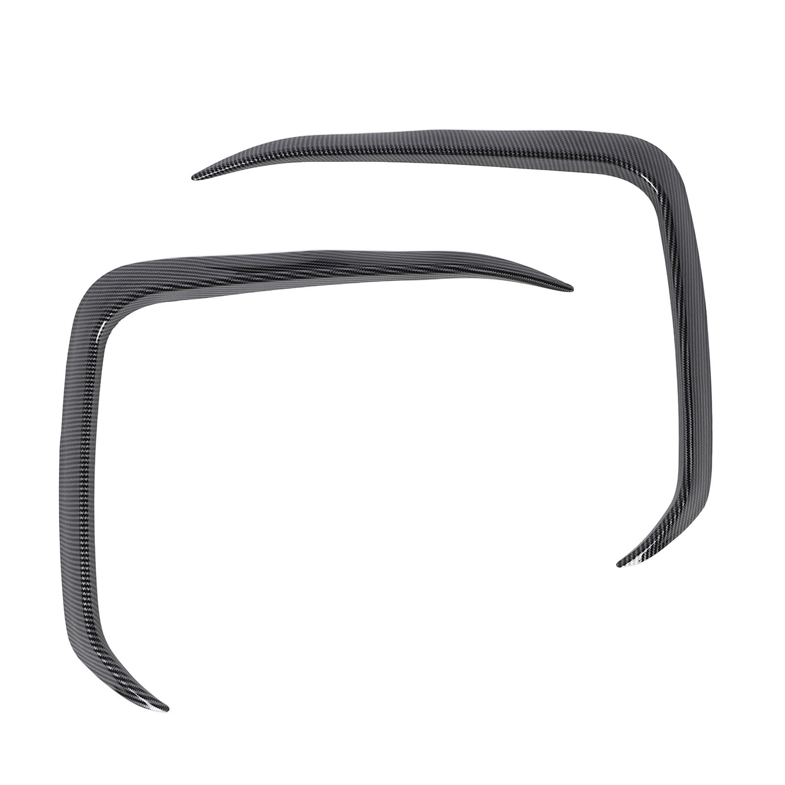 Aerodynamische Front -Stoßfänger -Splitterverkleidung für X6 G06 Sport 2019 Bis 2023 Coole Stoßfänger Lippen Spötter Spoiler (Carbonfaser-Look) von KIMISS