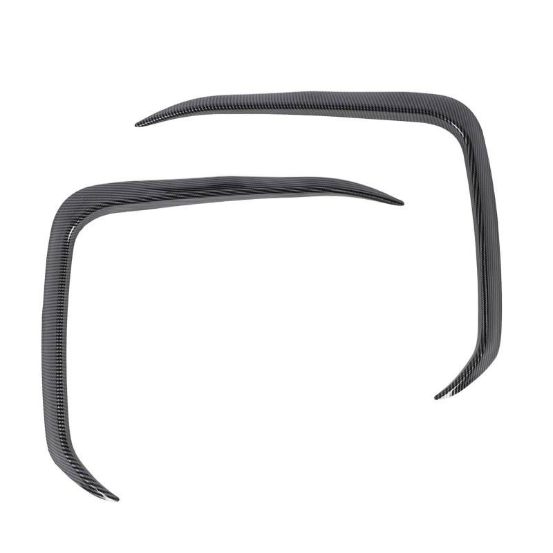 Aerodynamische Front -Stoßfänger -Splitterverkleidung für X6 G06 Sport 2019 Bis 2023 Coole Stoßfänger Lippen Spötter Spoiler (Carbonfaser-Look) von KIMISS