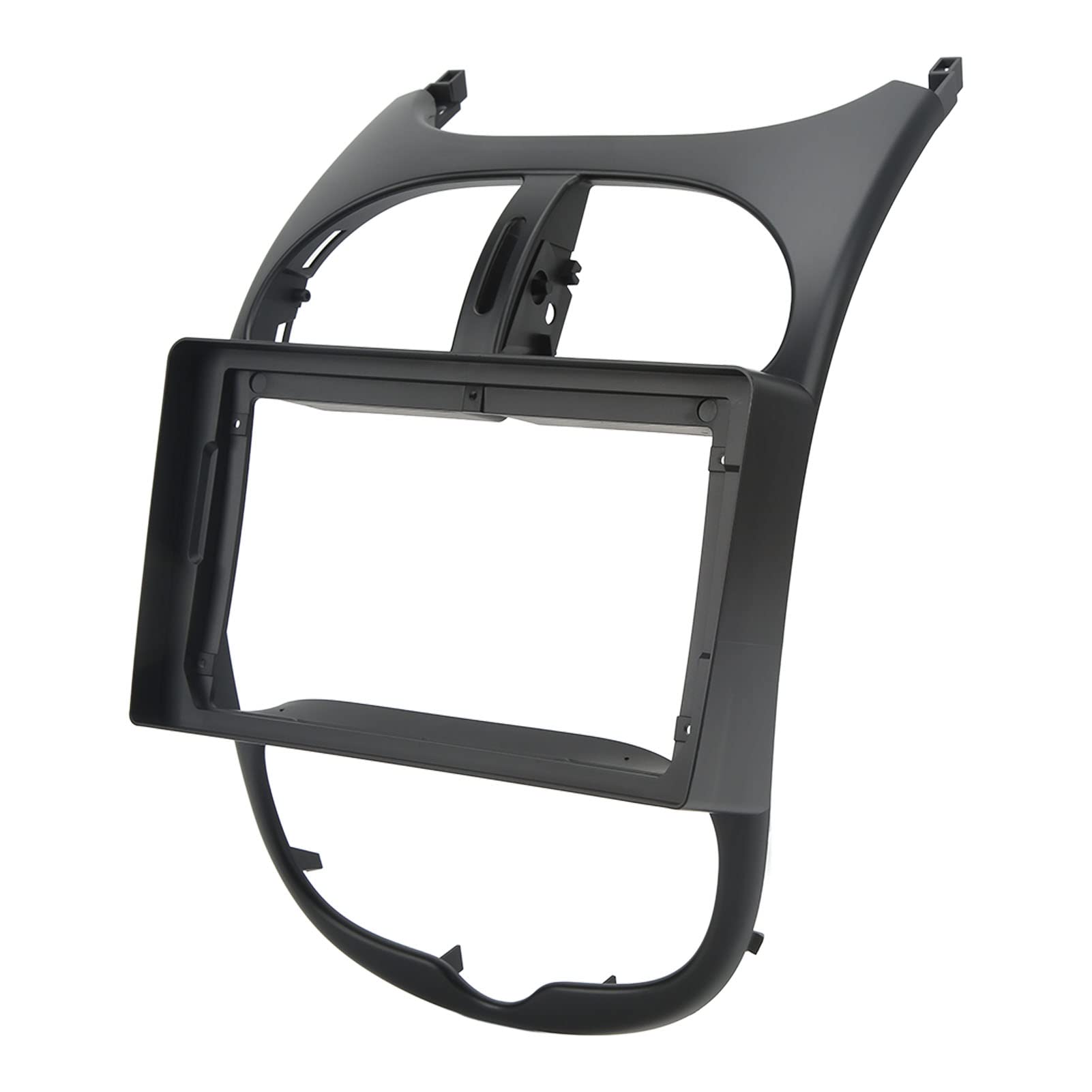 Armaturenbrett-Blende Doppel-DIN-Armaturenbrett-Kit 9-Zoll-Zentralsteuerung GPS-Navigationsfeld-Verkleidung Armaturenbrett-Blende Ersatz für 206 2000-2008 Armaturenbrett-Blende Doppel-DIN-Armaturenbrett-Kit 9-Zoll-Zentralsteuerung GPS-Navigationsfeld-Verkleidung Armaturenbrett-Blende Ersatz für 206 2000-2008 von KIMISS