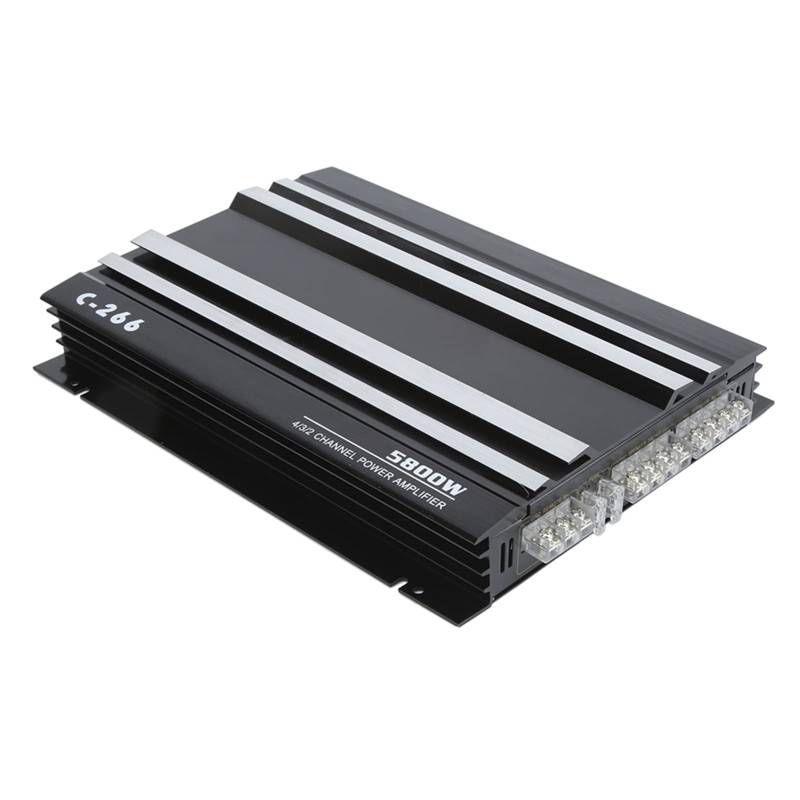 KIMISS Auto-Stereo-Verstärker, 5800 W, 12 V, Hochleistungs-Auto-Verstärker, Tragbarer Hi-Fi-Audio-Stereo-Sound-Subwoofer von KIMISS