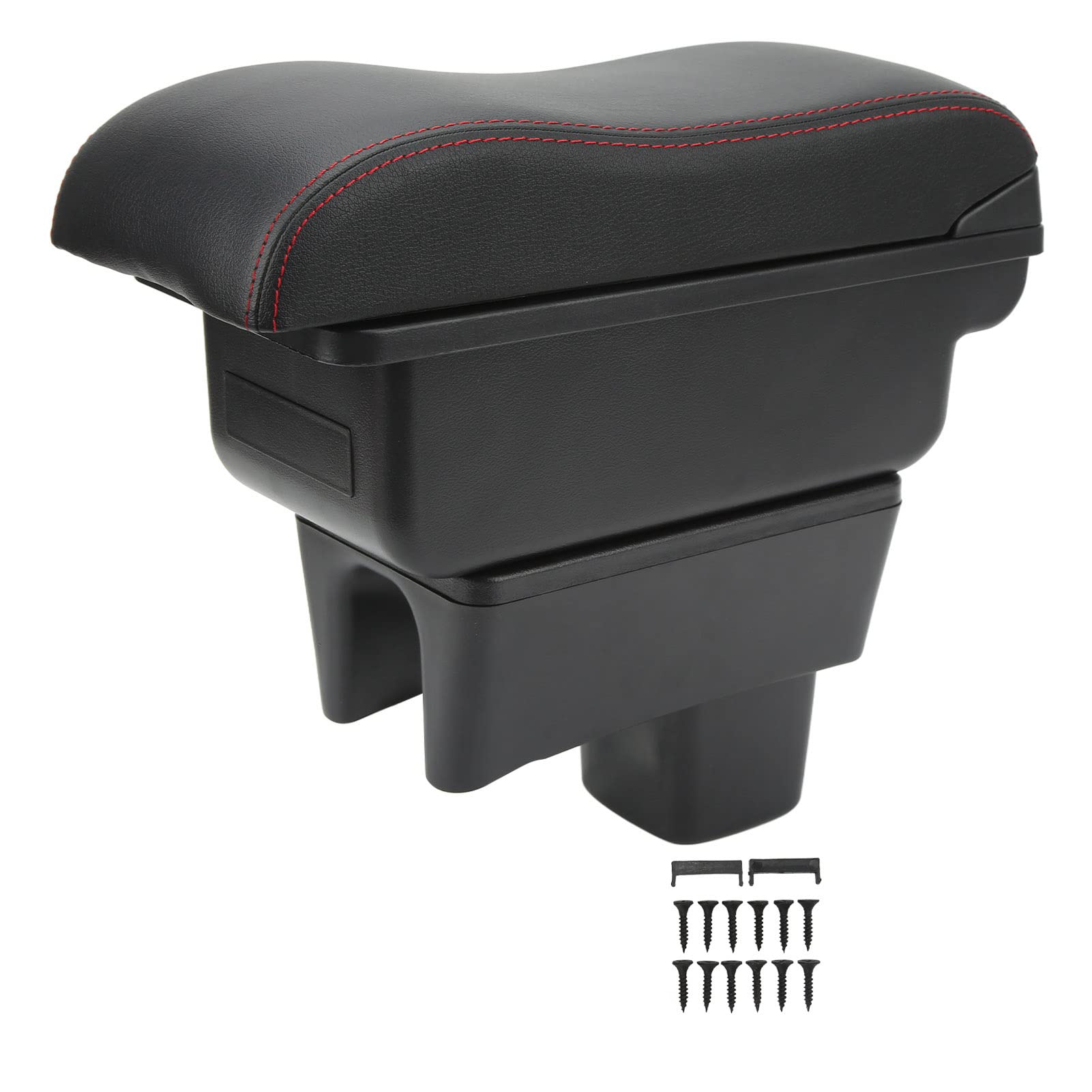 Autokonsolen-Armlehnenbox, KIMISS Central Store Content Box Large Capacity Touch Black Red Line Ersatz für Swift 2005-2021 Autokonsolen-Armlehnenbox, KIMISS Central Store Content Box Large Capacity Touch Black Red Line Ersatz für Swift 2005-2021 von KIMISS