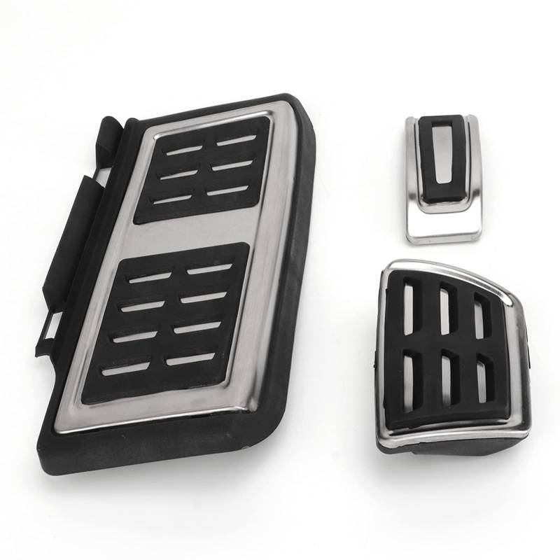 Automotive Interior Fußpedal Set Gaspedal Bremse Fußstützen Pads Anti Skid Gummi Edelstahl Für 8V Rs3 Lhd von KIMISS