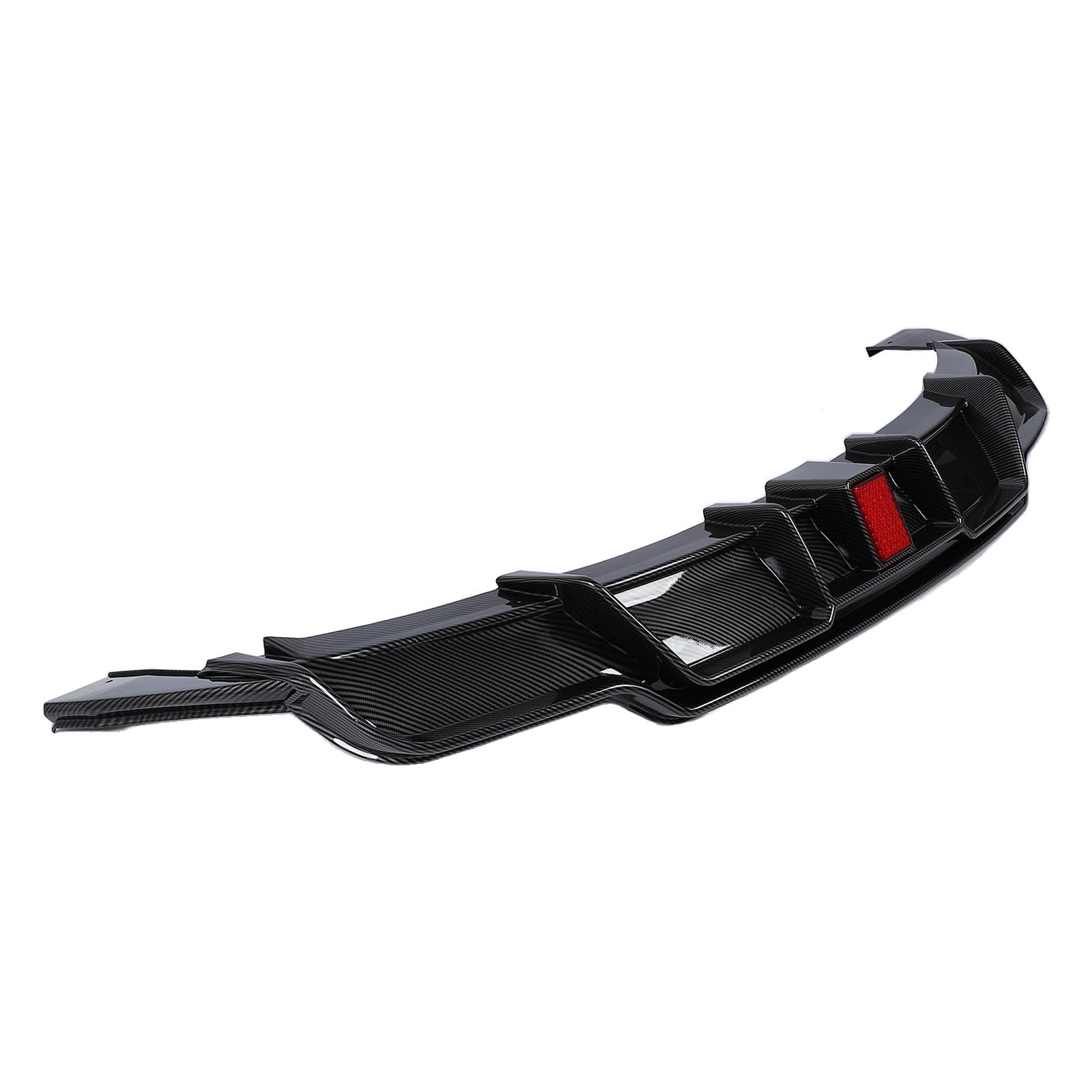 Carbon Faser Heck Stoßfänger Diffusor -Spoiler für Modell 3 2021-2023 (mit Licht) von KIMISS