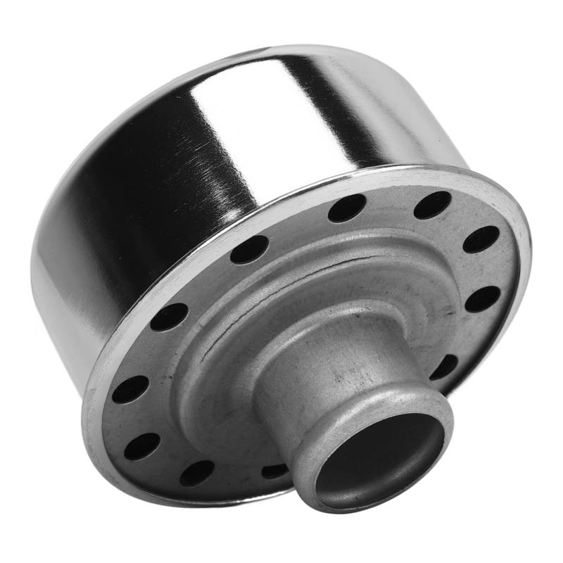 Ventilationsventil Kurbelgehäuseentlüftung für BBC SBF 327 350 302 454 502 - Chrom Abdeckung für 1‑1/4 Zoll Ventildeckel von KIMISS