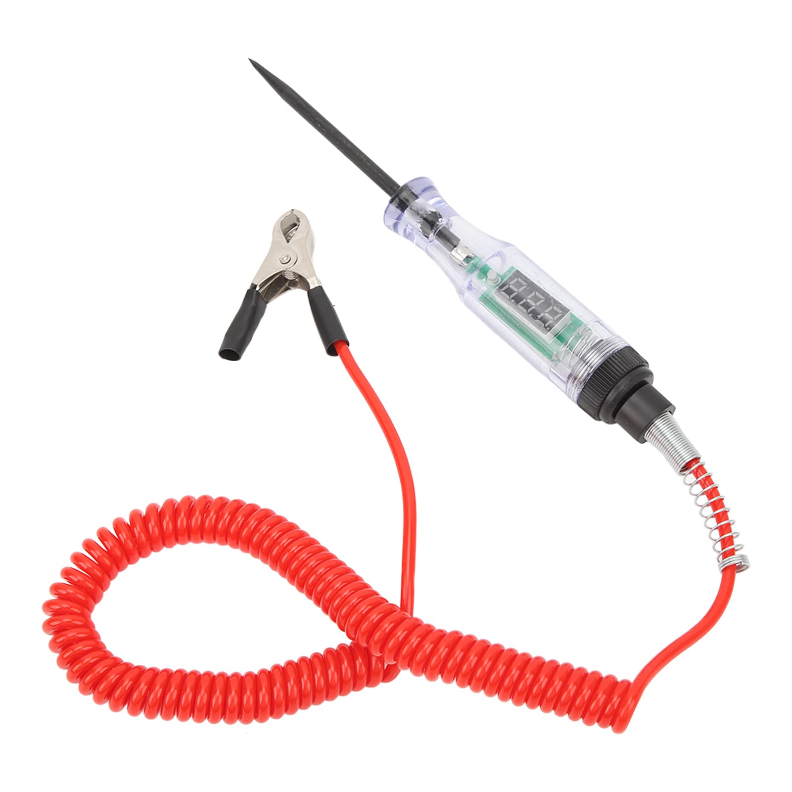DC 6V/12V/24V/36V Auto Circuit Tester, Automotive Test Light Digital LED Circuit Tester, Voltage Continuity Test, Auto Electrical Volt Test Light/Lange Sonde für von KIMISS