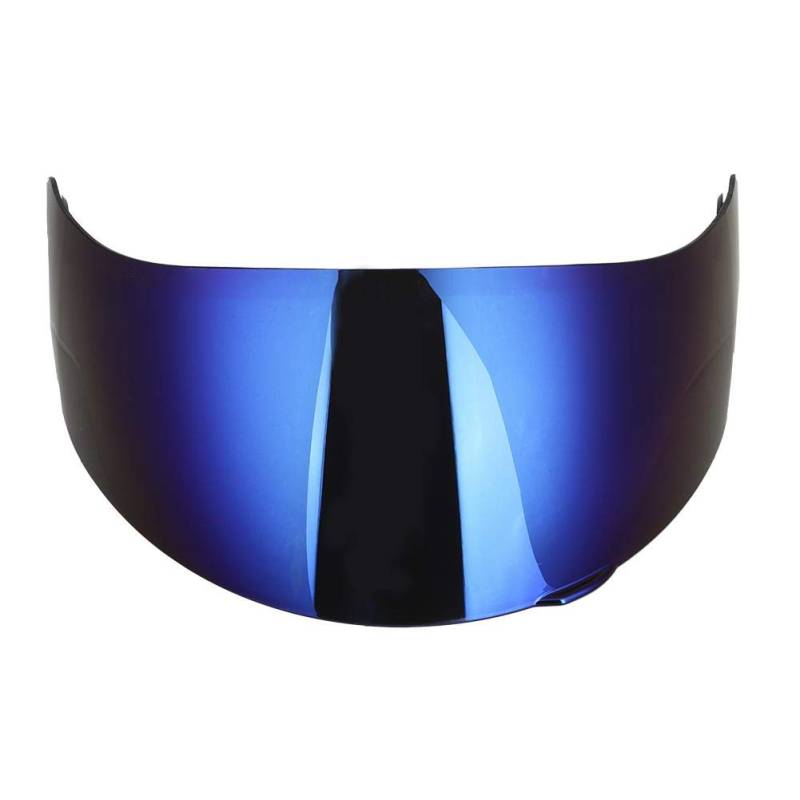 Helmvisier, agv-Duokon Integralhelm Motorradhelm Objektivvisier Windschutzscheibe PC Windschutzscheibe Ersatzvisier für AGV K3SV K5 (Blau) von Duokon