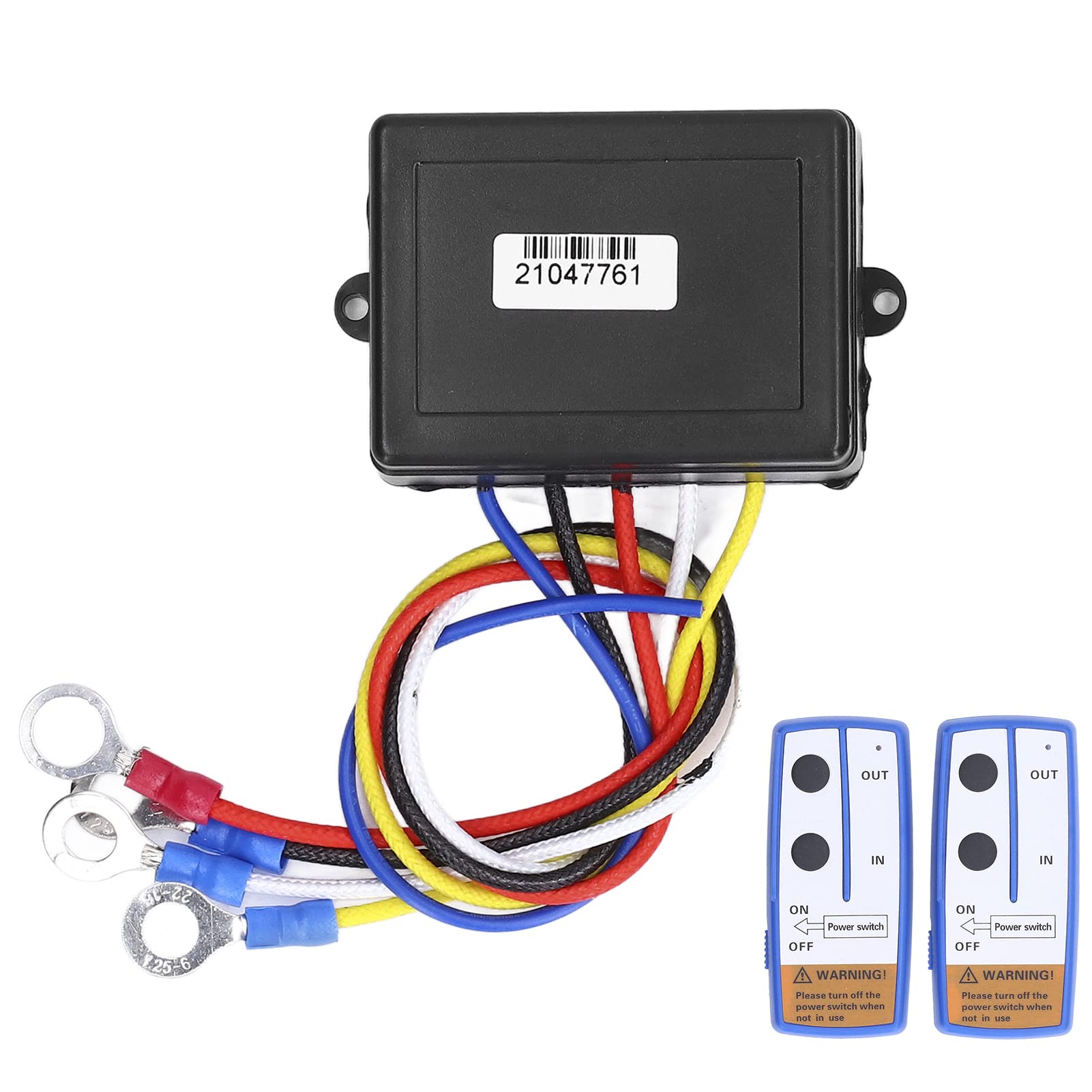 Fernbedienungs-Kit Drahtloser Winden-Fernbedienungsschalter Elektrischer Winden-Universalschalter 120W 12‑24V Ersatz für Lkw ATV SUV von KIMISS