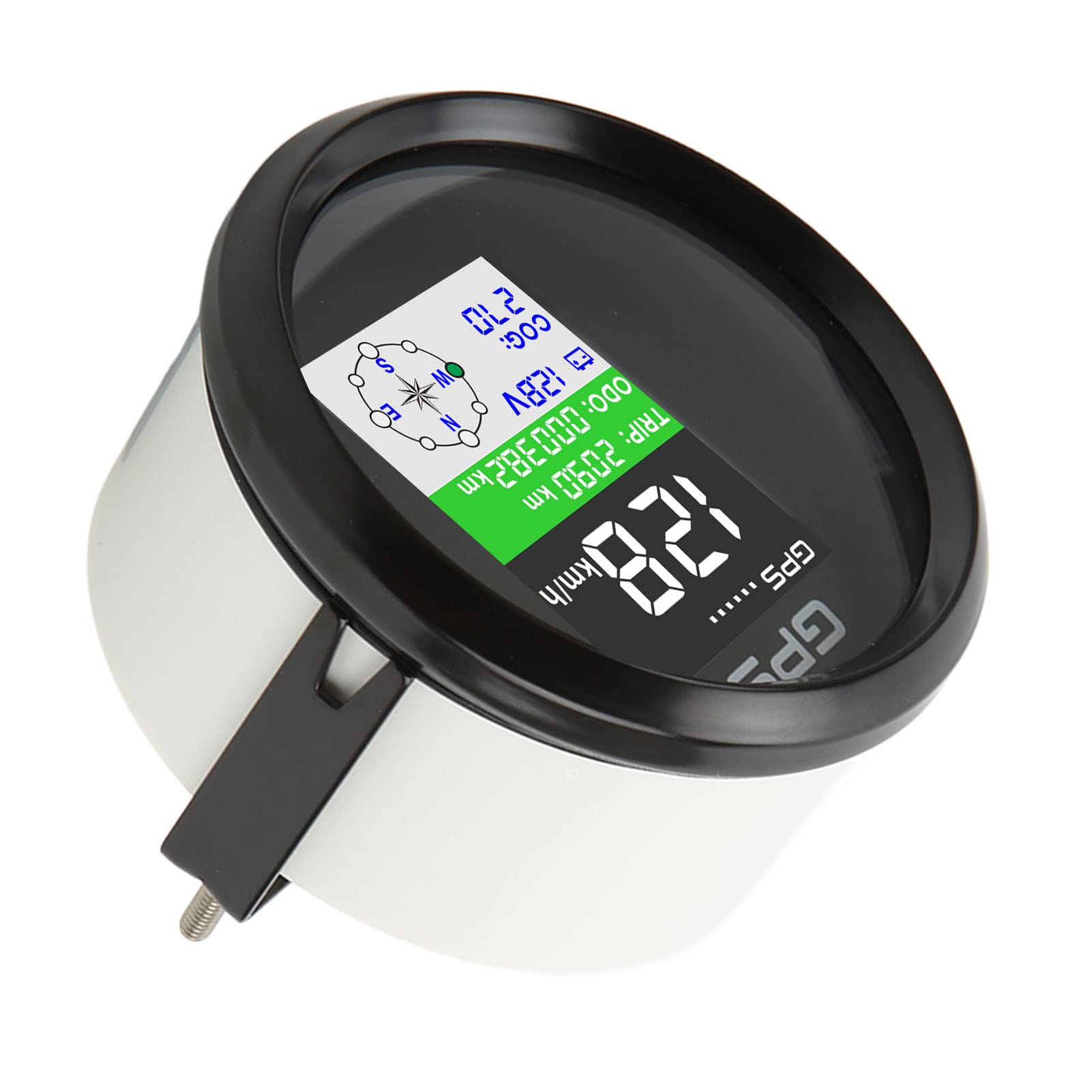 GPS-Tachometeranzeige, 85 Mm GPS-Tachometer Km/h Knoten MPH DC9 Bis 32 V TFT-Bildschirm IP67 Wasserdichter Geschwindigkeitsmesser Universal für Autos Motorräder Boote (schwarzer GPS-Tachometeranzeige, 85 Mm GPS-Tachometer Km/h Knoten MPH DC9 Bis 32 V TFT-Bildschirm IP67 Wasserdichter Geschwindigkeitsmesser Universal für Autos Motorräder Boote (schwarzer von KIMISS
