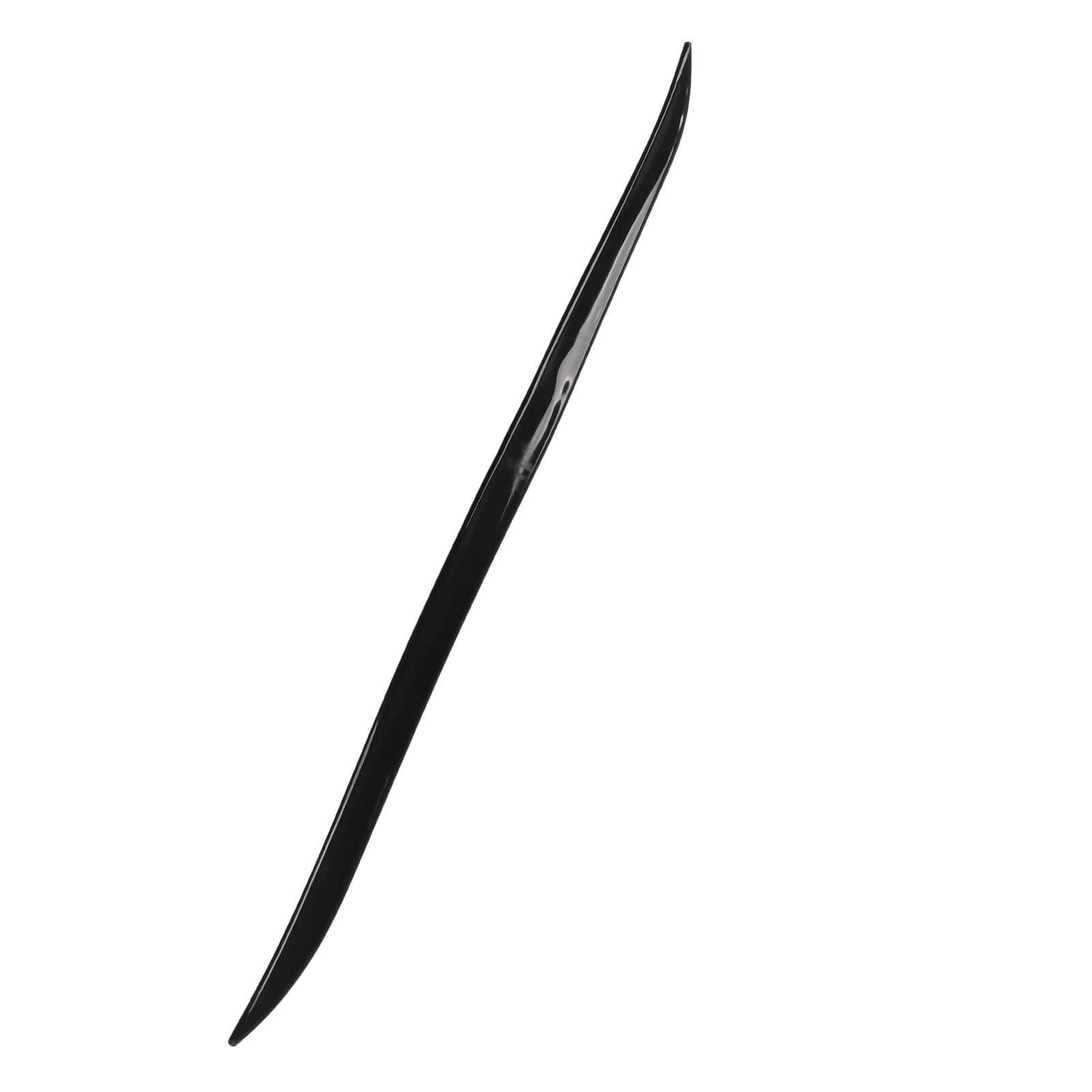 Universal Kofferraum Spoiler, Hochglanz Schwarz Glänzend Gummi Auto Heckspoiler Glänzend 120X4Cm 47.2X1.6In mit Doppelseitigem Klebstoff Universal Kofferraum Spoiler, Hochglanz Schwarz Glänzend Gummi Auto Heckspoiler Glänzend 120X4Cm 47.2X1.6In mit Doppelseitigem Klebstoff von KIMISS