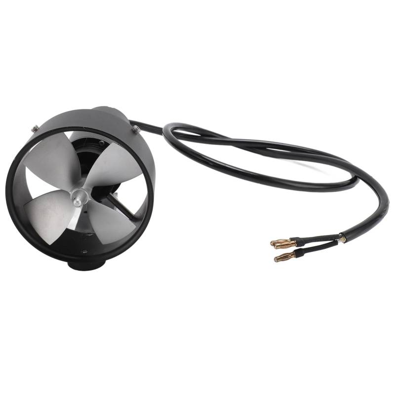 Hoher Schub Unter Wassermesser 12 Bis 25,2 V Aluminiumlegierung Versiegelter Motor Thruster -Propeller mit 4 Klingen für Kajakboote Roboter Roboter Hochleistungs Elektrogeschwindigkeit Controller von KIMISS