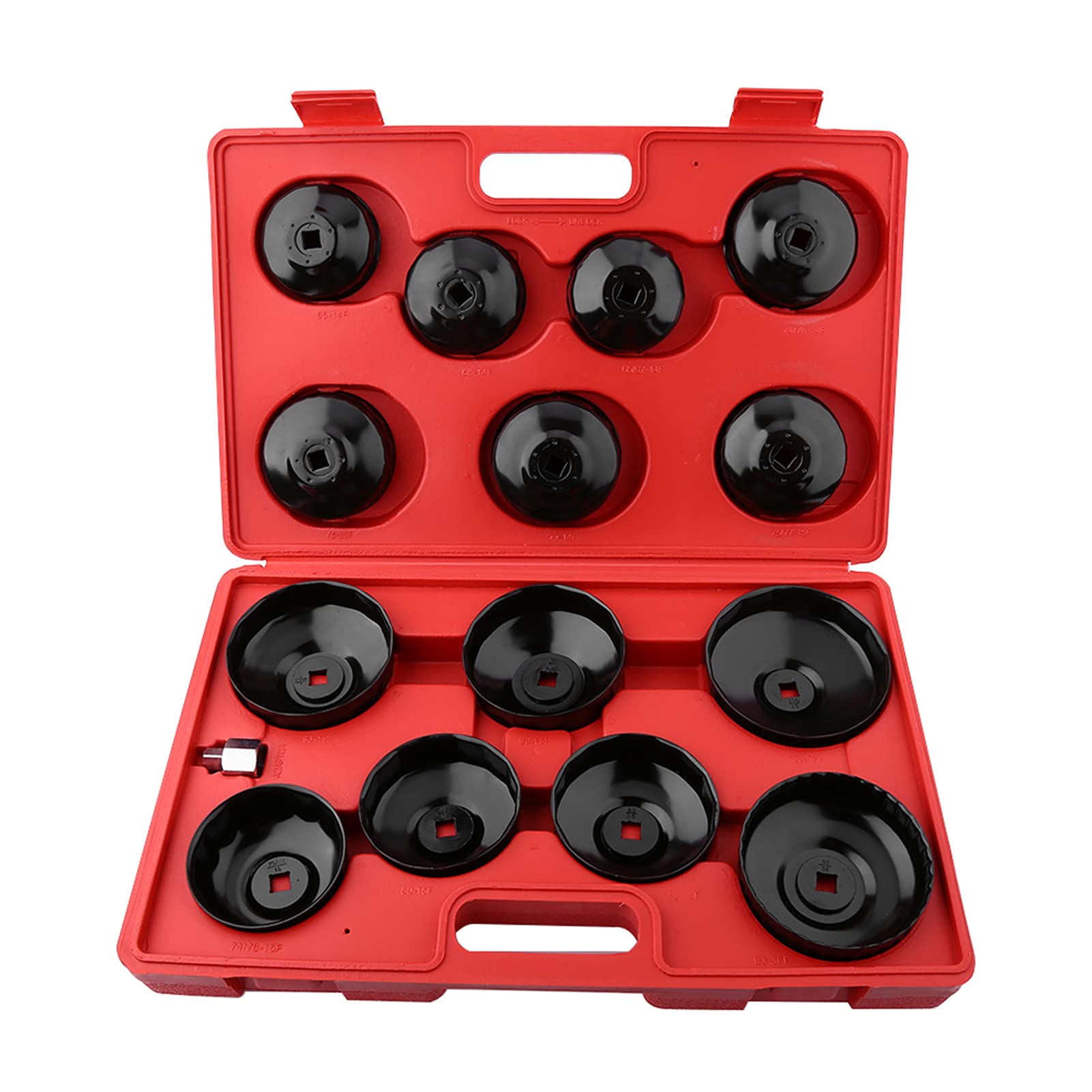 KIMISS 15pcs Universeller Ölfilterschlüssel Set | Ölfilterentfernungsschlüssel für Verschiedene Auto-, Hochleistungsmetallkonstruktionen KIMISS 15pcs Universeller Ölfilterschlüssel Set | Ölfilterentfernungsschlüssel für Verschiedene Auto-, Hochleistungsmetallkonstruktionen von KIMISS