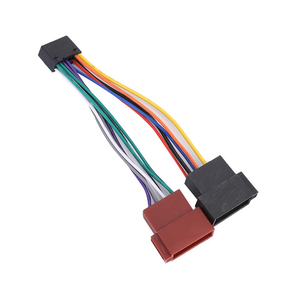 KIMISS 16-poliger Hilfsadapter, ISO-Adapter, Bus-Buchse, Kabelbaum-Anschlussadapter, passend für KIMISS 16-poliger Hilfsadapter, ISO-Adapter, Bus-Buchse, Kabelbaum-Anschlussadapter, passend für von KIMISS