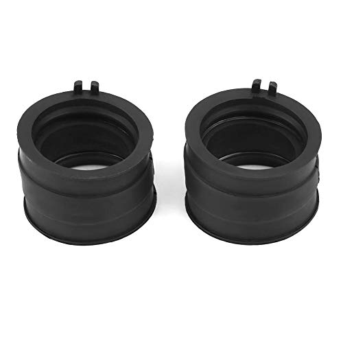 KIMISS Manifold Boot, für NT650 NTV600 NTV650 NT650 XRV750, 2-teiliges Gummi-Motorrad-Vergaser-Vergaser-Ansaugkrümmer-Boot-Gelenk KIMISS Manifold Boot, für NT650 NTV600 NTV650 NT650 XRV750, 2-teiliges Gummi-Motorrad-Vergaser-Vergaser-Ansaugkrümmer-Boot-Gelenk von KIMISS