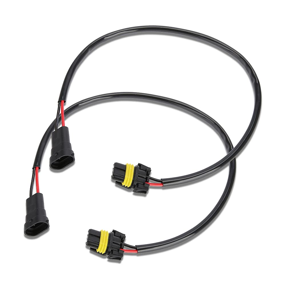 KIMISS 2 stücke 53 cm / 20,9 zoll buchse 9006 HB4 9012 9006XS männlichen Scheinwerfer Nebelscheinwerfer Conversion Adapter Stecker Kabelbuchsen KIMISS 2 stücke 53 cm / 20,9 zoll buchse 9006 HB4 9012 9006XS männlichen Scheinwerfer Nebelscheinwerfer Conversion Adapter Stecker Kabelbuchsen von KIMISS