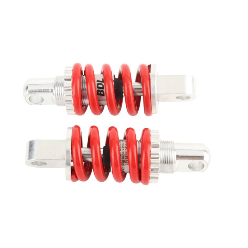 KIMISS 2pcs Hintere Feder Unterstütztes Stoßdämpfer für ATV Scooter - Universal 100 Mm Legierung Leistung Strebe von KIMISS
