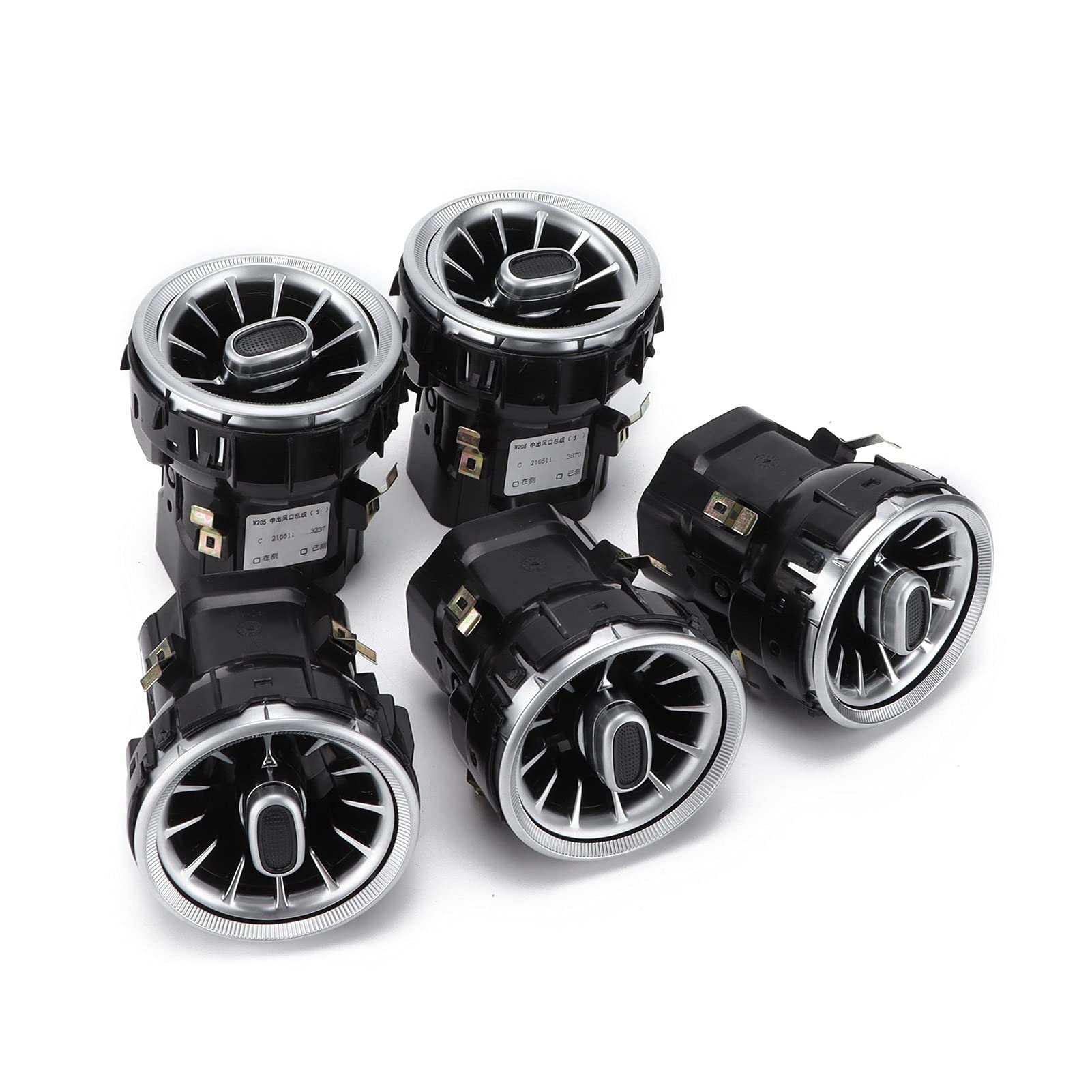 5pcs 64 Color, Air Vent Ambient Light Kit Replacement W205 C Front LED Turbine for MercedesBenz C GLCClass W205 X253 20192021 5pcs 64 Color, Air Vent Ambient Light Kit Replacement W205 C Front LED Turbine for MercedesBenz C GLCClass W205 X253 20192021 von KIMISS
