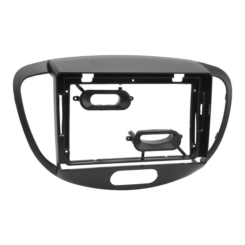 KIMISS 9 -Zoll -Auto -Stereo -Faszien -Rahmen - Fit Navigation Panel für I10 2007-2013 - Langlebiges ABS -Design für Verbesserte Stereofunktionen (Ohne Kabelbaum) von KIMISS