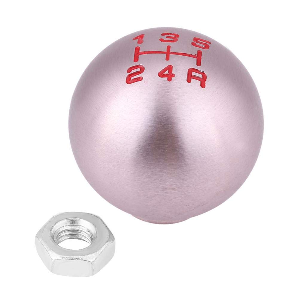 KIMISS Aluminiumlegierung Auto Gear Stick, Auto Getriebe Shifter Hebelknopf Stick Für FD2 Typ R(5 Geschwindigkeit) von KIMISS