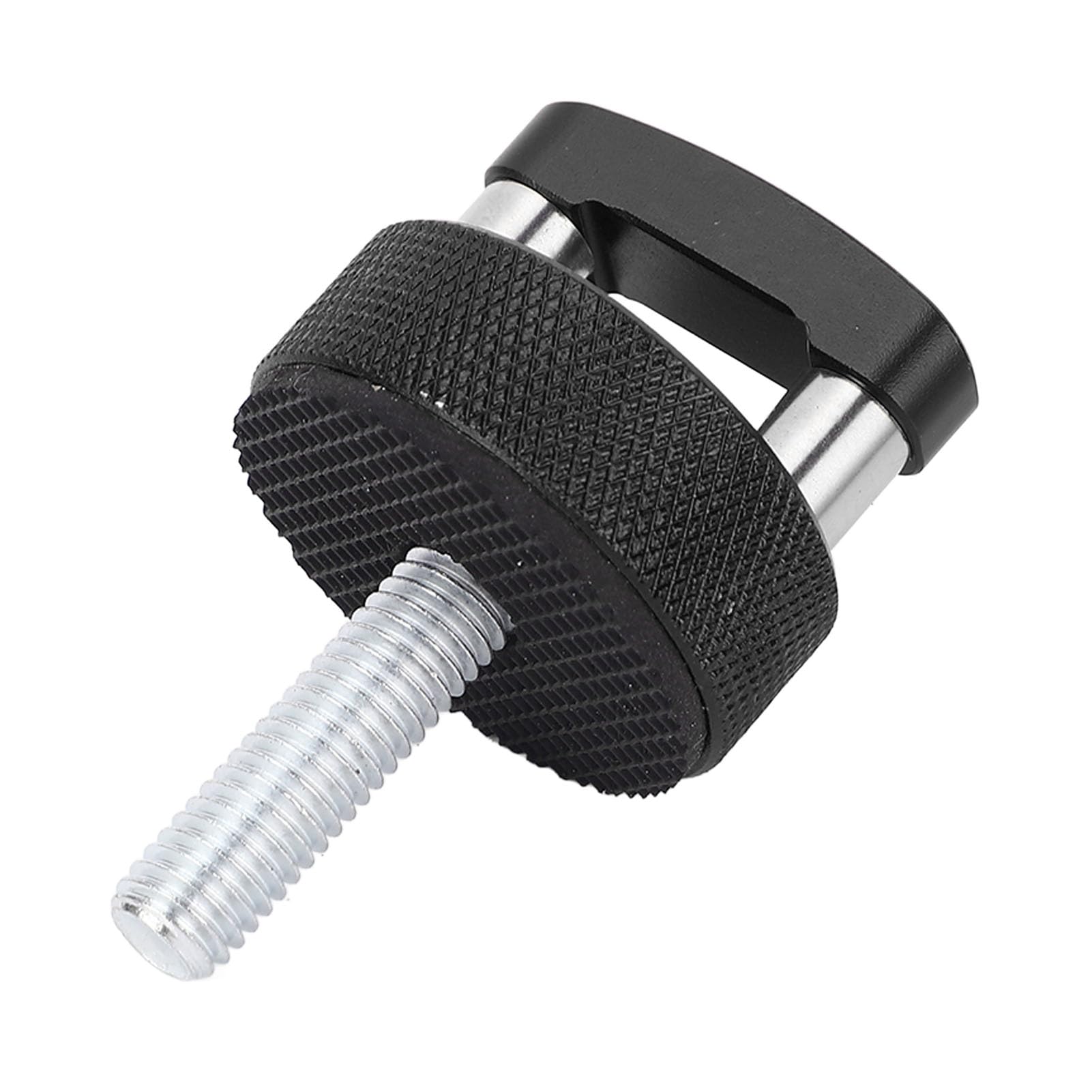 KIMISS Daumenschraube & Billet Aluminium Hard Top Befestigungselement für JK JL JT - 6PCS D Ring Schnellentfernung Set (Black) von KIMISS