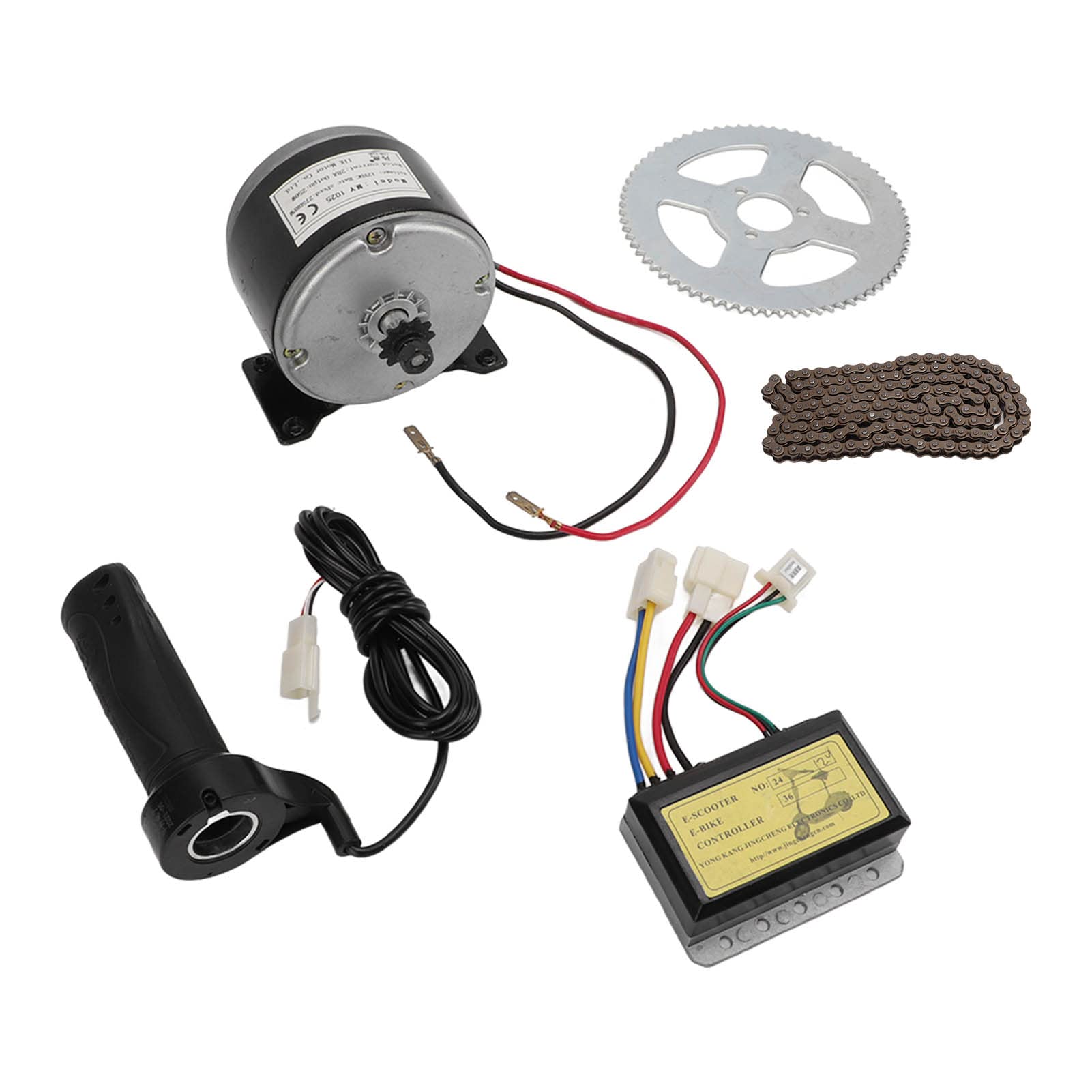 KIMISS Elektro-Fahrrad-Motor-Kit, 12 V 250 W Elektro-Fahrrad-Motor-Kit 2750 U/min Hochgeschwindigkeits-Elektro-Getriebemotor mit Controller für Motorräder KIMISS Elektro-Fahrrad-Motor-Kit, 12 V 250 W Elektro-Fahrrad-Motor-Kit 2750 U/min Hochgeschwindigkeits-Elektro-Getriebemotor mit Controller für Motorräder von KIMISS