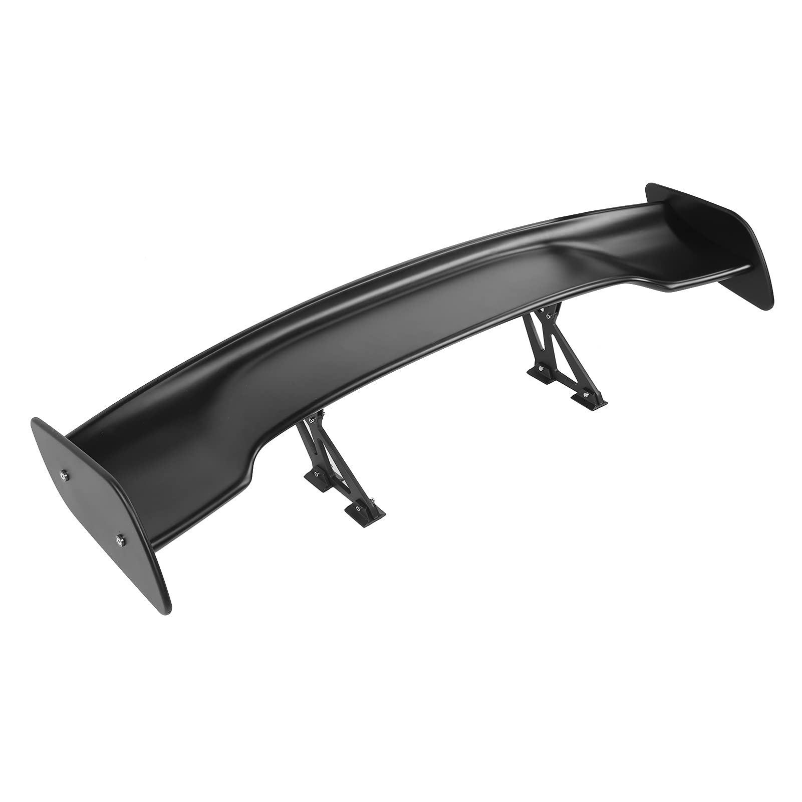 KIMISS GT Wing Spoiler Universal Leichter Aluminium Heckspoiler Wing Einstellbarer Heckflügel Racing Spoiler Ersatz für Mattschwarz Matt von KIMISS