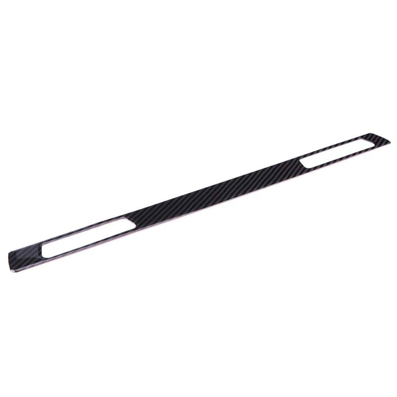 KIMISS Kohlefaser Auto Copilot Handschuhfach Wasserbecherhalter Rahmen Panel Abdeckung Innenverkleidung Dekoration Ersatz für 3er E90 E92 E93 (2005-2012) von KIMISS