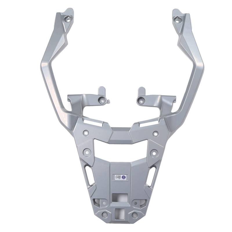 KIMISS Motorrad-Heck-Rack Aluminium-Legierungs-Gepäckträger-Halterung für XADV750 NSS750 2021-2024 Hochleistungsunterstützungslager Silbermatte von KIMISS