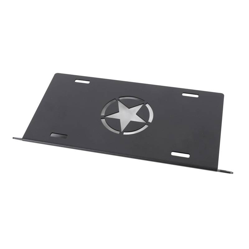 KIMISS Nummernschildrahmenhalter -Halterung für Vordere Stoßfänger - Kompatibel mit 2021 2024 2 4 Tür - Stylish Aluminium -Tag -Mount -Ersatzkit von KIMISS