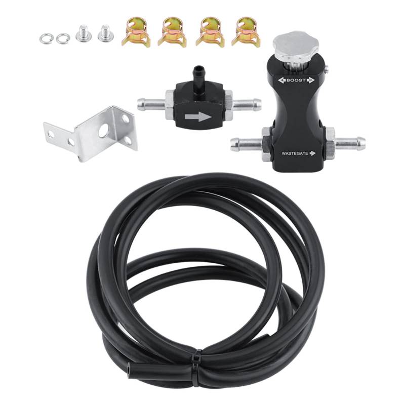 KIMISS Turbolader Zubehör Turbo Adjust Controller Manual Kit Boost Controller Kit in Turbo Skyline Motorteile Universal für Auto12 Stücke boost von KIMISS