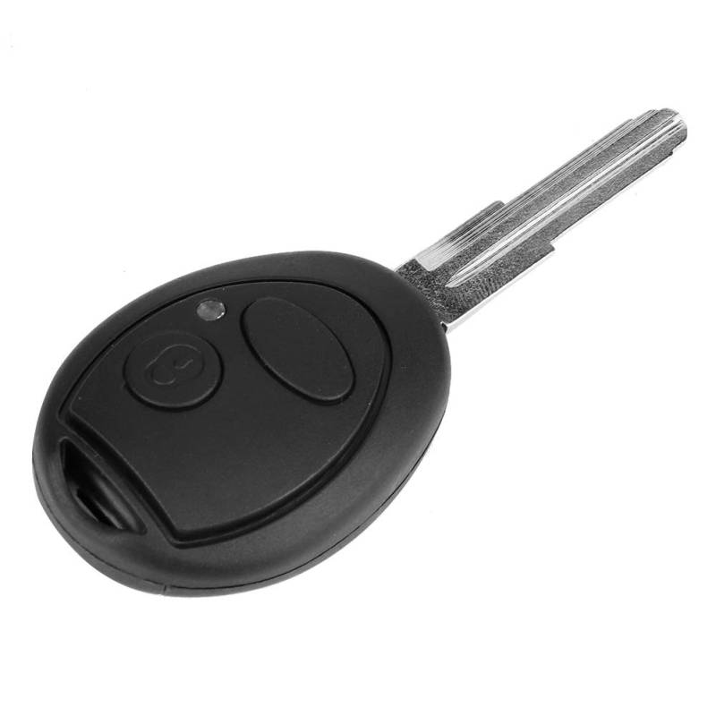 Autoschlüssel-Gehäuse,Keyless Entry Remote Shell Case, 2 Tasten Auto Remote Key Shell Schutzhülle Passend für Discovery 2 von KIMISS