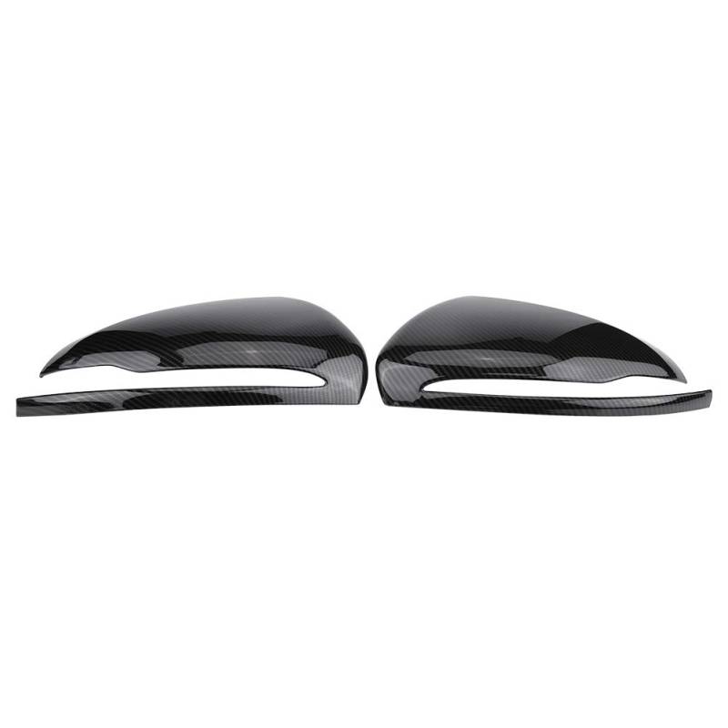 Kohlefaser Luxus Rückspiegelspiegelabdeckung Ersatz für C E GLC S Klasse W205 W213 X253 W222 von KIMISS