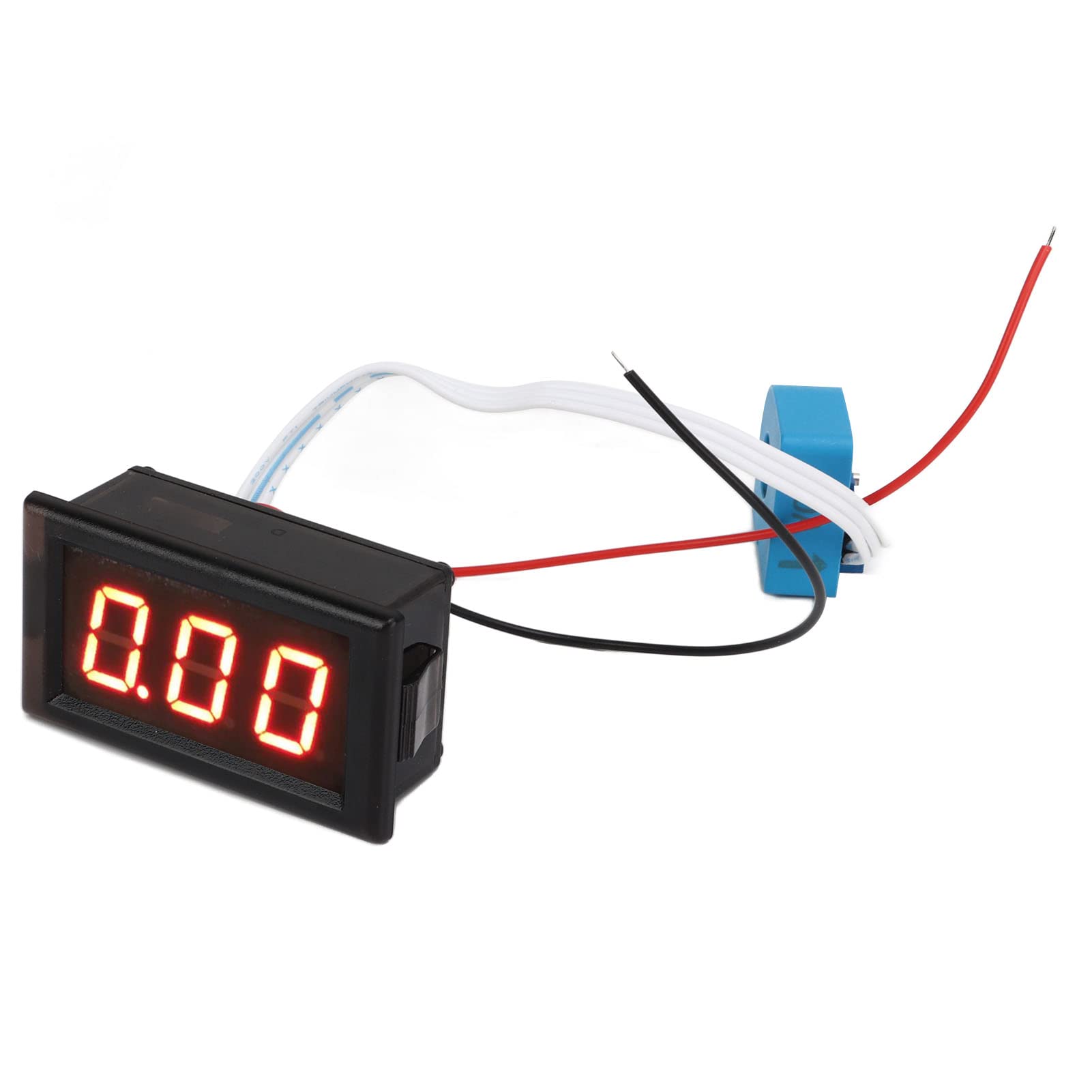Mini-Digital-Amperemeter LED-Anzeigetafel Amperestrommesser DC-Amperemeter mit Hallsensor LED-Digitalanzeige 50A Hochpräzises Strommessgerät für Fahrzeuge von KIMISS