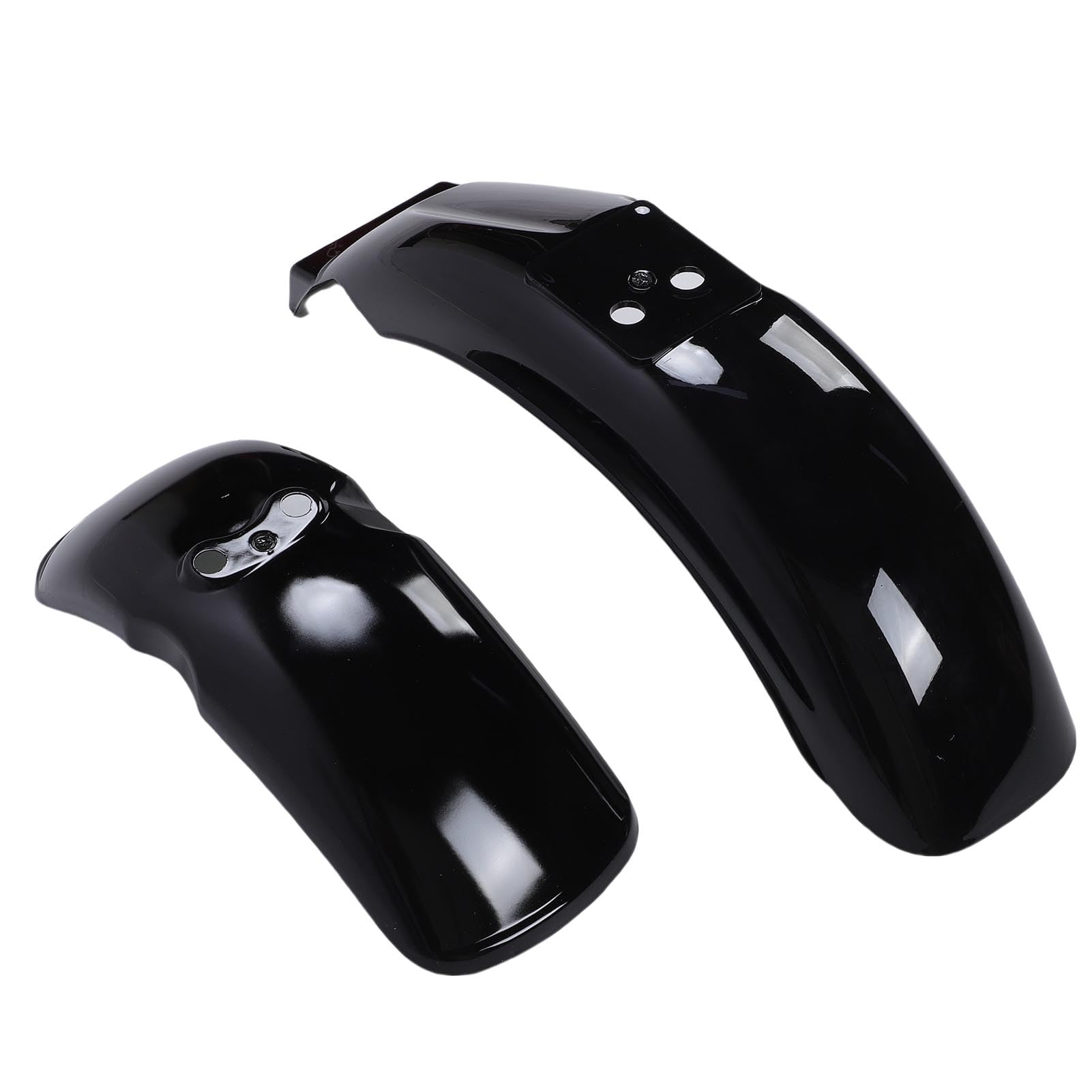 Motorrad Vorderen Heck -Kotflügel -Beschützer Set Gloss Black Affen Gorilla Bikes Z50 Z50A Z50J Z110 Z125 8 Zoll 10 Zoll Rad von KIMISS