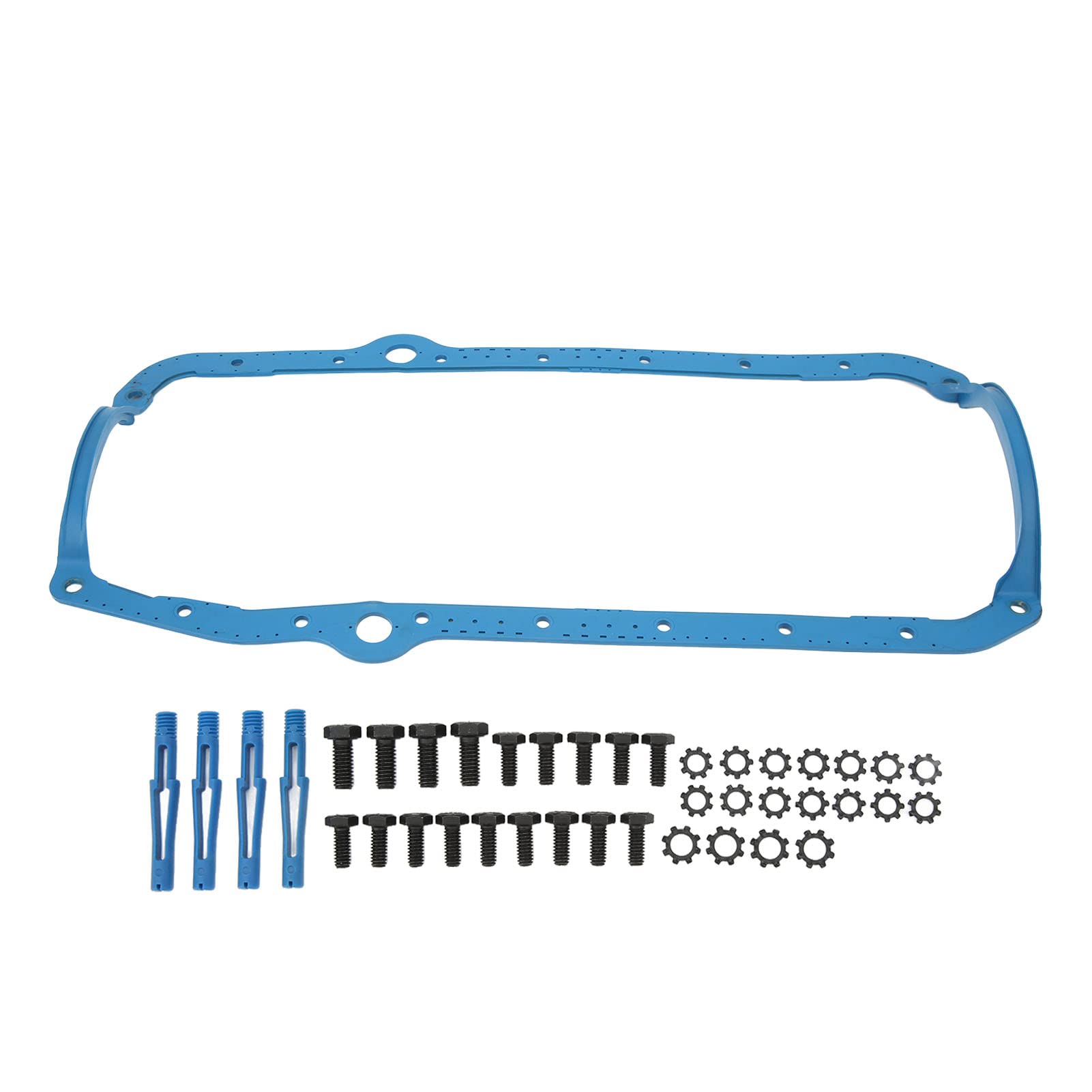 Ölwanne-Dichtung Ssatz OS 34510 T Motorölpan-Dichtung Ssatz mit Stahl Kern OS34510T Ersatz für SBC 305 350 327 Motor 1955-1985 von KIMISS