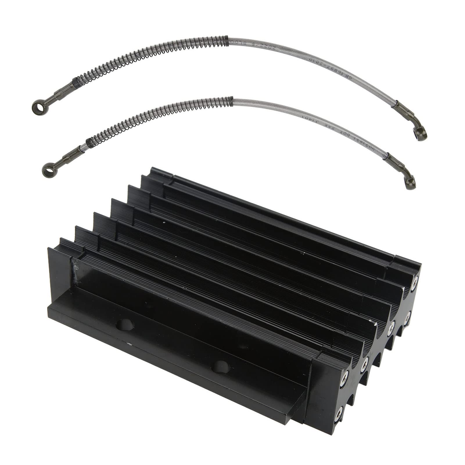 Pit Bike Ölkühler Kühlsystem Ölkühler Kühler Motorkühlschlauch Schraubensatz Hohe Leistung für 110 Cc-150 Cc Pit Dirt Bike ATV Pit Bike Ölkühler Kühlsystem Ölkühler Kühler Motorkühlschlauch Schraubensatz Hohe Leistung für 110 Cc-150 Cc Pit Dirt Bike ATV von KIMISS