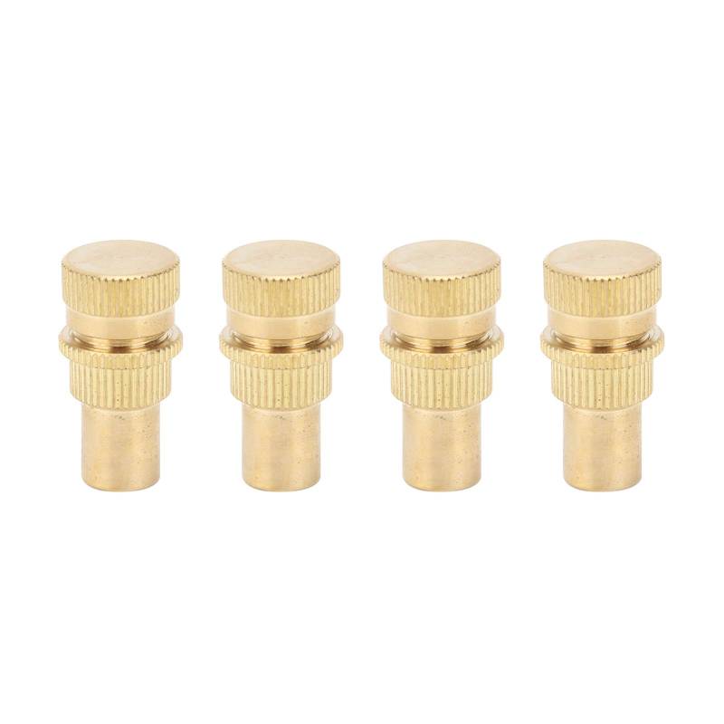 Automatische Reifenventile,Reifendeflator, 4 Stück Messing Reifen Deflatoren, Luft Deflator Reifen Ventilkern Werkzeug Auto Rad Reifen Zubehör von KIMISS