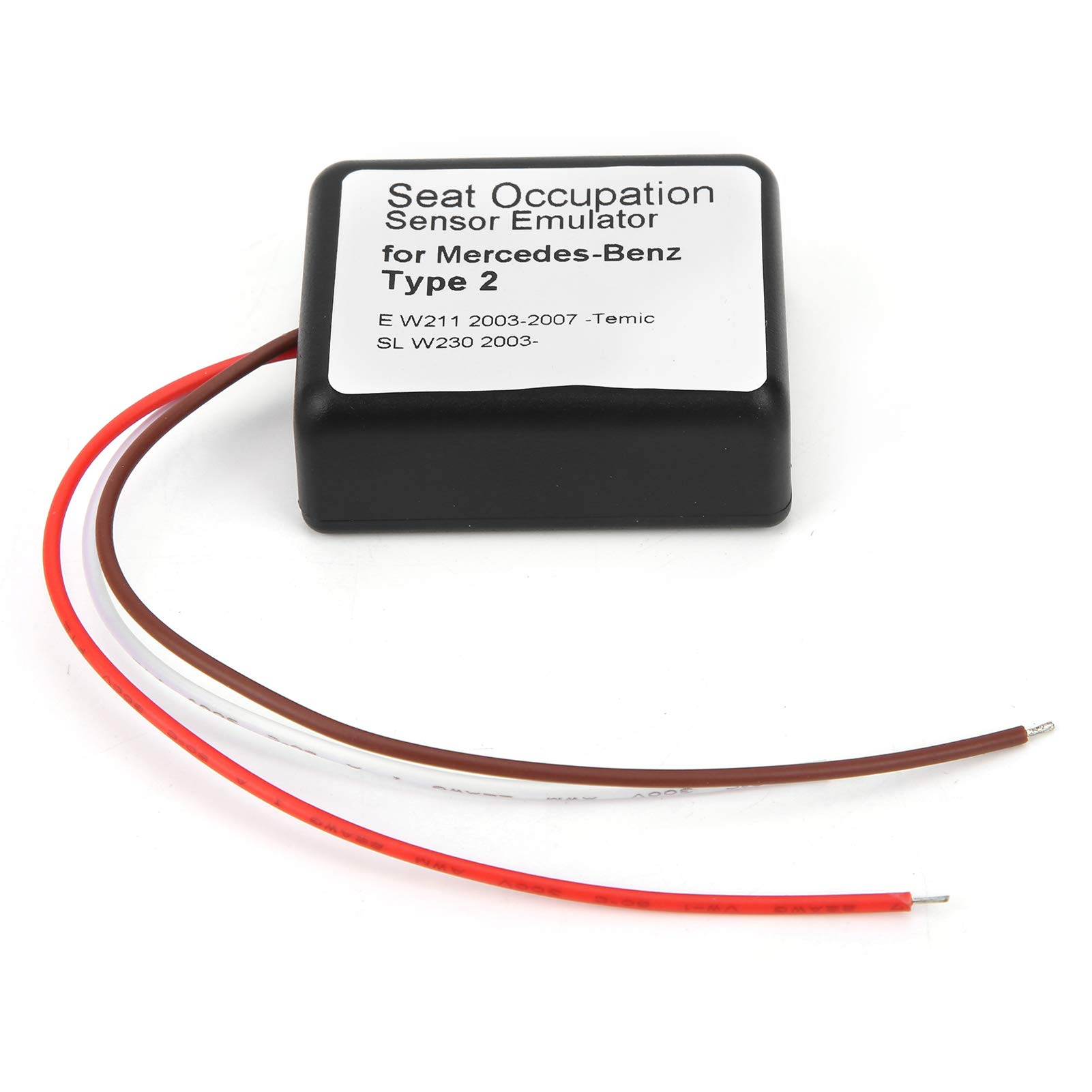 Sitzbelegungsmattensensor, Automatischer Sitzbelegungssensor-Emulator, Passend für Typ 2 / E-Klasse W211 Sitzbelegungsmattensensor, Automatischer Sitzbelegungssensor-Emulator, Passend für Typ 2 / E-Klasse W211 von KIMISS