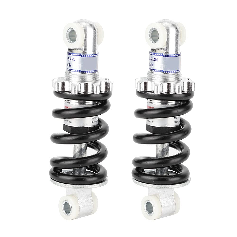 ATV Stoßdämpfer Set,Stoßdämpfer, 125mm 750LBS Heckstoßdämpfer Passend für ATV Go-Kart Scooter 49cc (2er Pack) von KIMISS