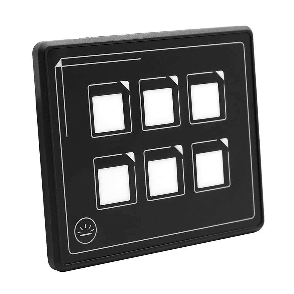 KIMISS Touchpanel-Schalter, Andere Andere Elektronische Geräte, 12-24V Auto Universal 6P Led Touch Membrane Control Panel Switch Elektronisches Zubehör KIMISS Touchpanel-Schalter, Andere Andere Elektronische Geräte, 12-24V Auto Universal 6P Led Touch Membrane Control Panel Switch Elektronisches Zubehör von KIMISS