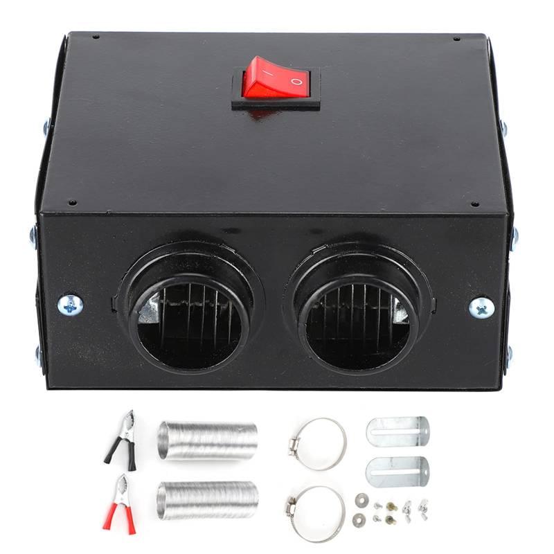 Tragbare Autoheizung, Autoheizung Wärmer Defroster Tragbarer Demister Mute Fan Schnelle Heizung 600W[24V] von KIMISS