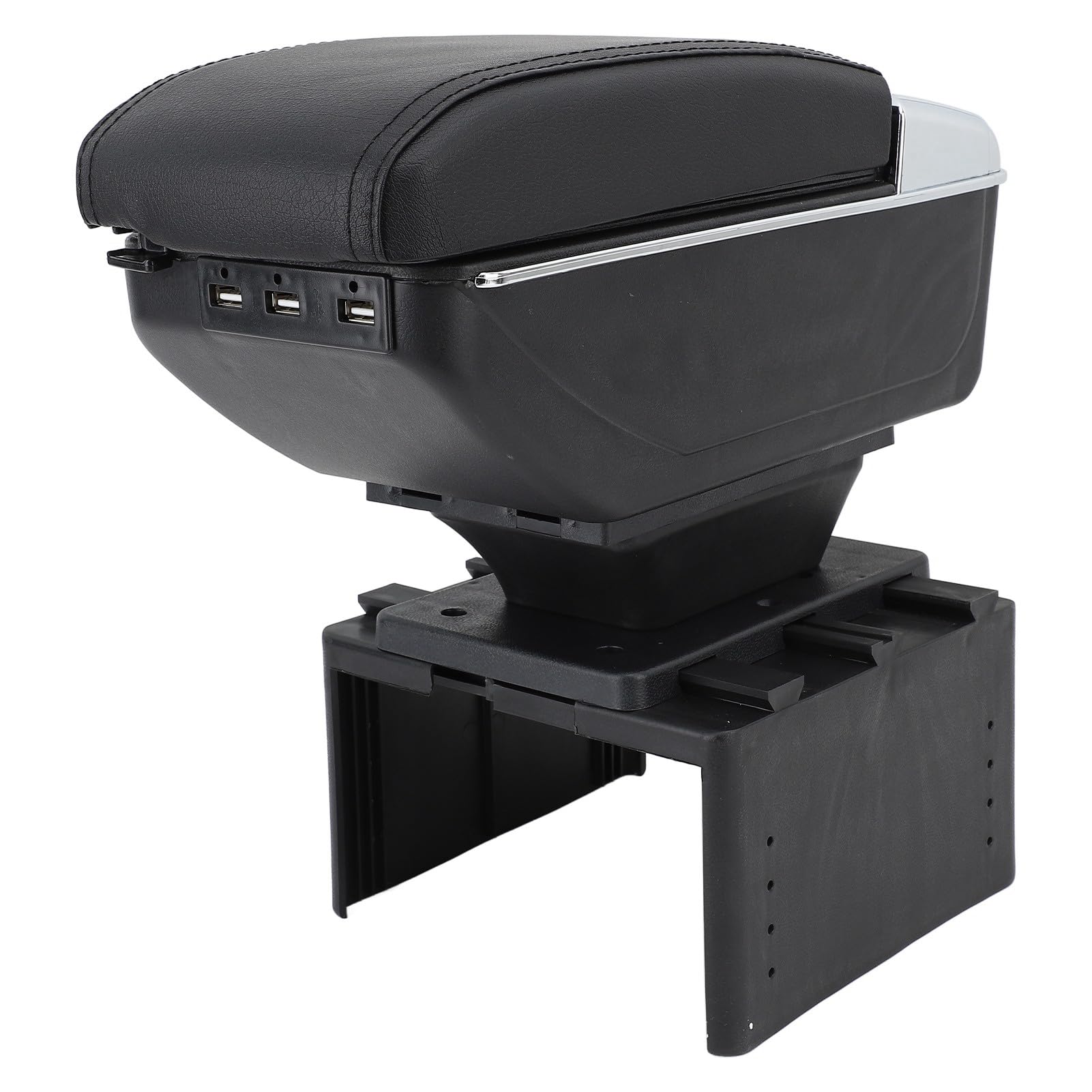 Universal Exciperable Armlast Box Organizer Lagerhülle Komfortable Begleiter für die Meisten Fahrzeuge Limousinen SUVs MPVs (schwarze Linie) von KIMISS