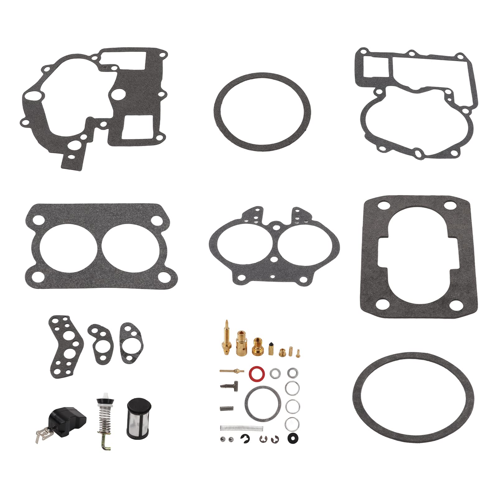 Vergaser-Vergaser-Umbau-Reparatursätze Vergaser-Reparatur-Vergaser-Umbausatz Ersatz für Mercruiser Marine 3.0L 4.3L 5.0L Vergaser-Vergaser-Umbau-Reparatursätze Vergaser-Reparatur-Vergaser-Umbausatz Ersatz für Mercruiser Marine 3.0L 4.3L 5.0L von KIMISS
