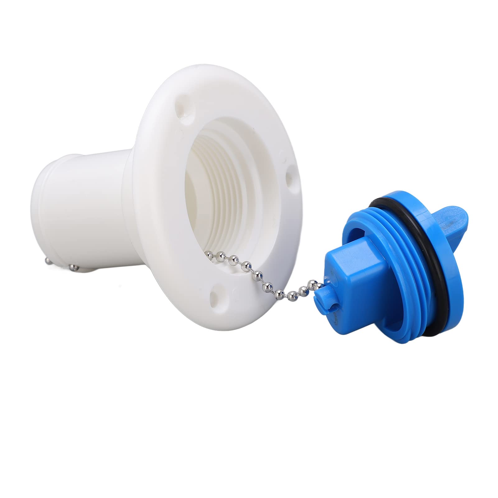 Wassertankdeckel für Boot und Yacht - ABS Deck Wasserfüller mit Kette für Wohnmobil und Caravan, sicher und langlebig von KIMISS