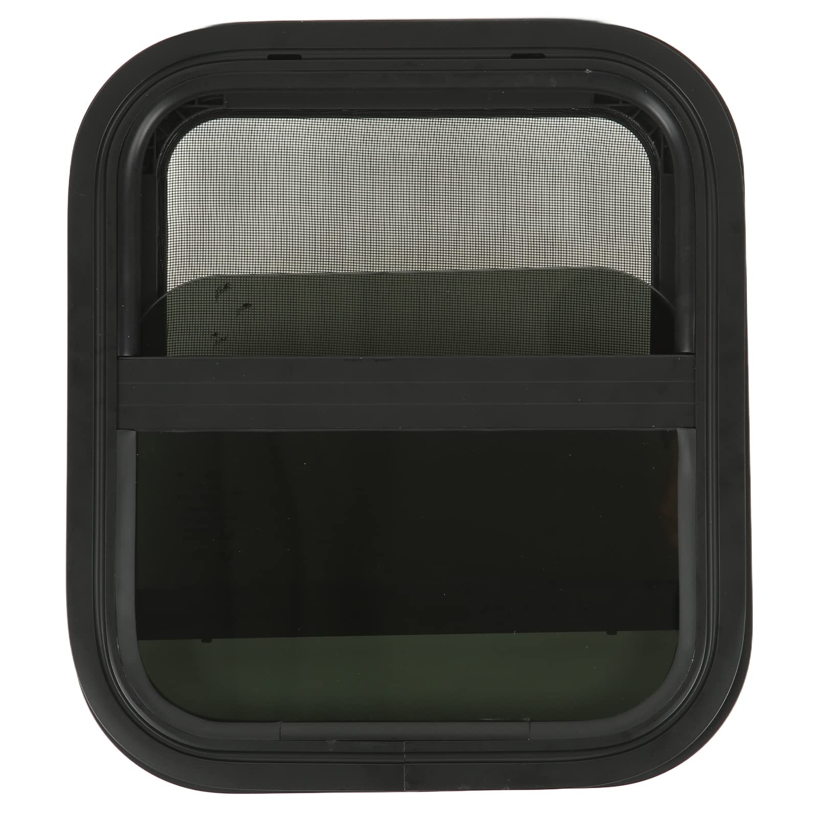 Wohnmobil-Schiebefenster mit Bildschirm, 440 Mm H 390 Mm B, Sichtschutz, Getöntes Gehärtetes Glas, Wasserdicht für Wohnmobil-Anhänger Wohnmobil-Schiebefenster mit Bildschirm, 440 Mm H 390 Mm B, Sichtschutz, Getöntes Gehärtetes Glas, Wasserdicht für Wohnmobil-Anhänger von KIMISS