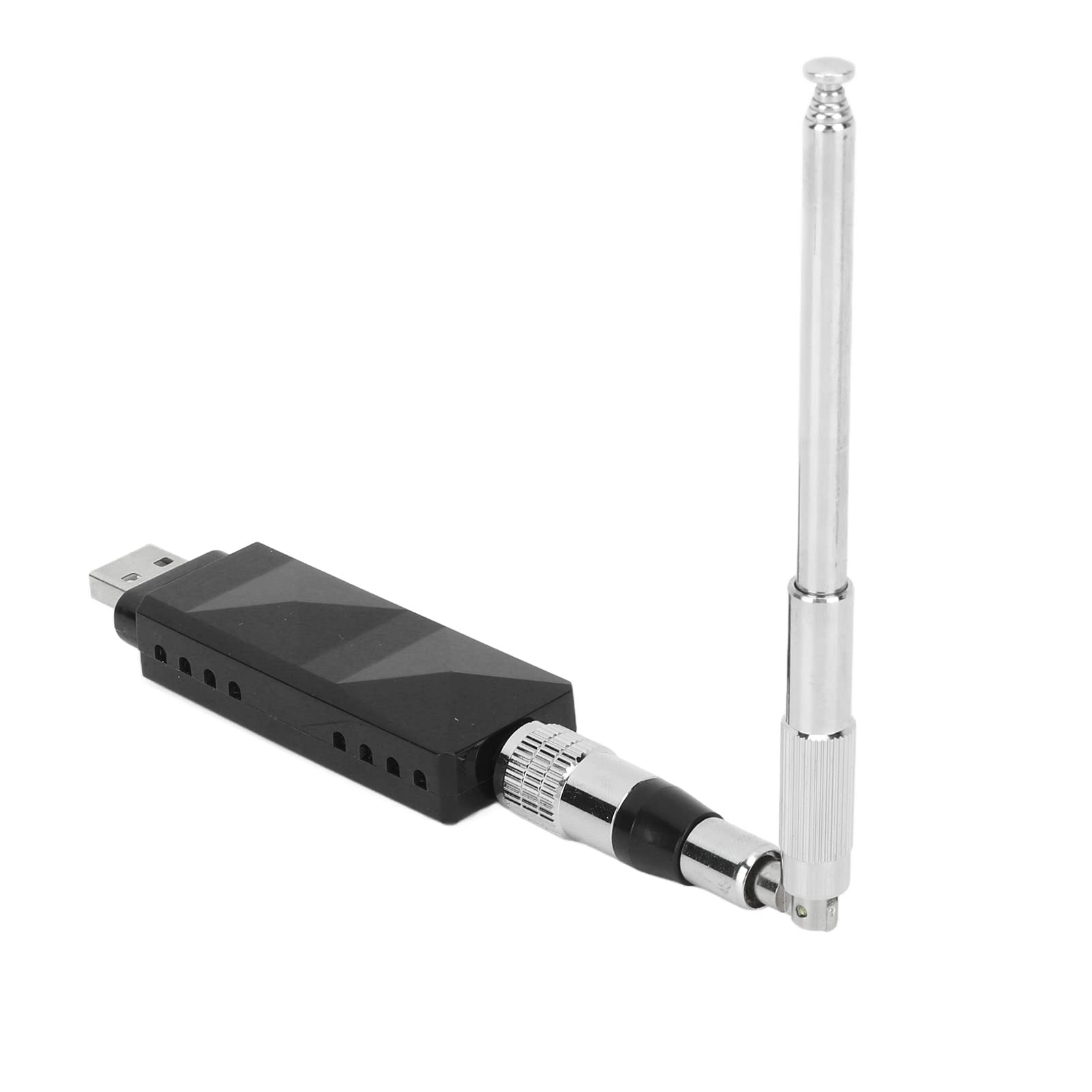 Zweikanal-AIS, Empfänger-USB-Ausgang mit Antenne aus Edelstahl, Faltbar, Tragbar für Boot, Marine von KIMISS