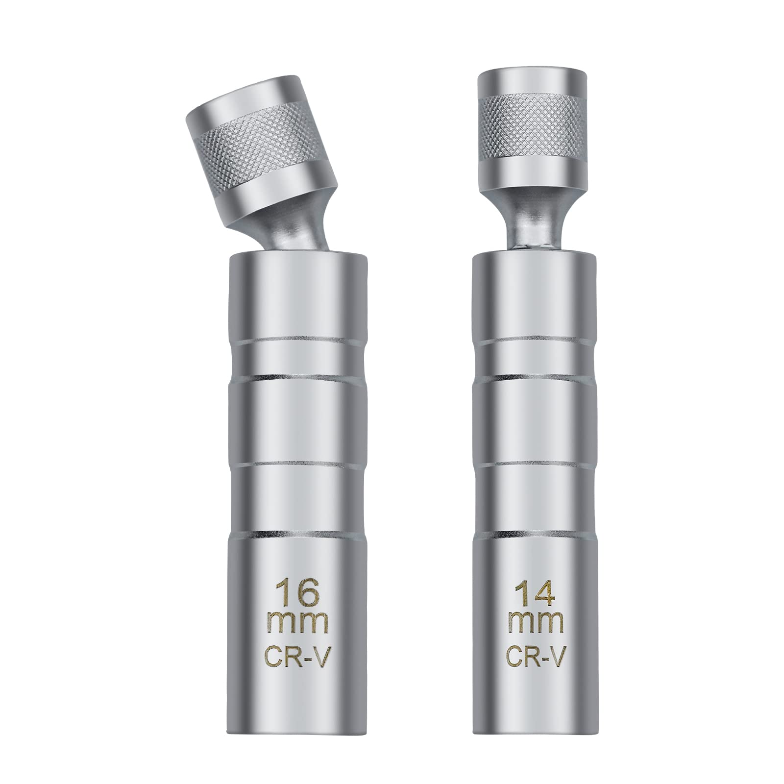 KINGOZOYI 2 Stück Magnet Zündkerzenschlüssel, Universal Flexibel Zündkerzenschlüssel mit Haltefeder - 14mm und 16mm KINGOZOYI 2 Stück Magnet Zündkerzenschlüssel, Universal Flexibel Zündkerzenschlüssel mit Haltefeder - 14mm und 16mm von KINGOZOYI