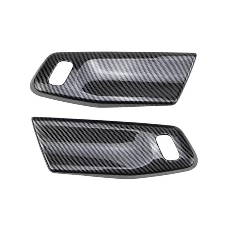 Auto Zubehör Innenraum Für Ford Für Ranger T9 2023 2024 Carbon Look Auto Innen Abdeckung Trim Panel Dekoration Auto Innendekoration(Door Panle) von KIRYU