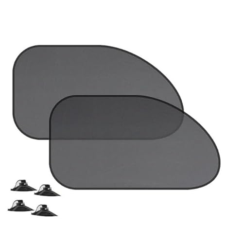 Autofenster Sonnenschutz Auto-Sonnenschutzabdeckungen Universal-Windschutzscheiben-Klappvisier Reflektor Windschutzscheibe Autofenster-Sonnenschutz Zubehör Sonnenblende(A 2pcs) von KIRYU